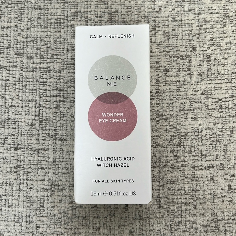 NEW Balance Me Wonder Eye Cream